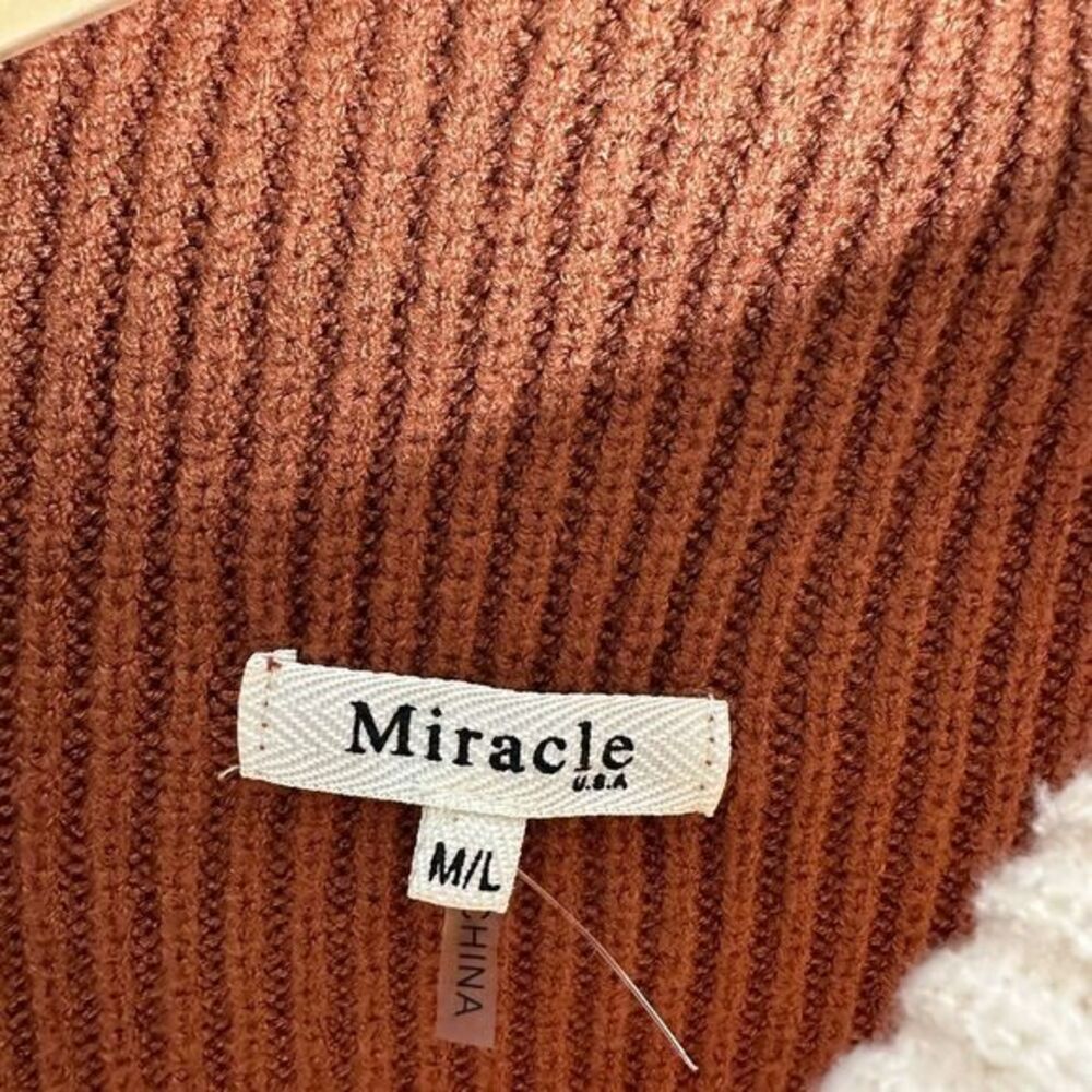 Miracle Multi Color Sweater Size M/L - Picture 3 of 4